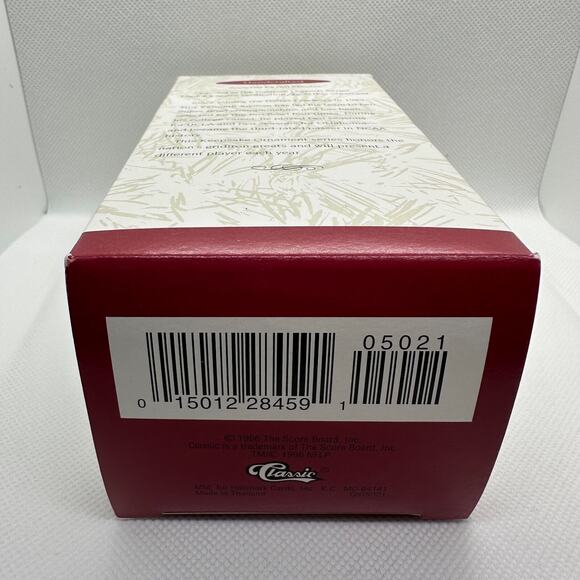 Hallmark Keepsake Troy Aikman NFL Football Legends Series Ornament w/card in box - Picture 10 of 13